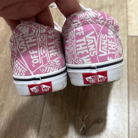 Vans Of The Wall Womens Pink‎ Doheny Canvas Lace Up Sneaker Shoes Size 11 - Picture 6 of 8